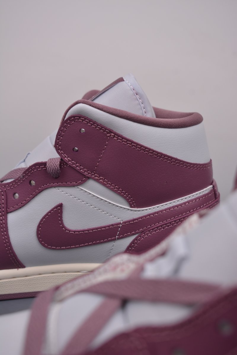 Air Jordan 1 Mid 'Bean Purple / Pink' view