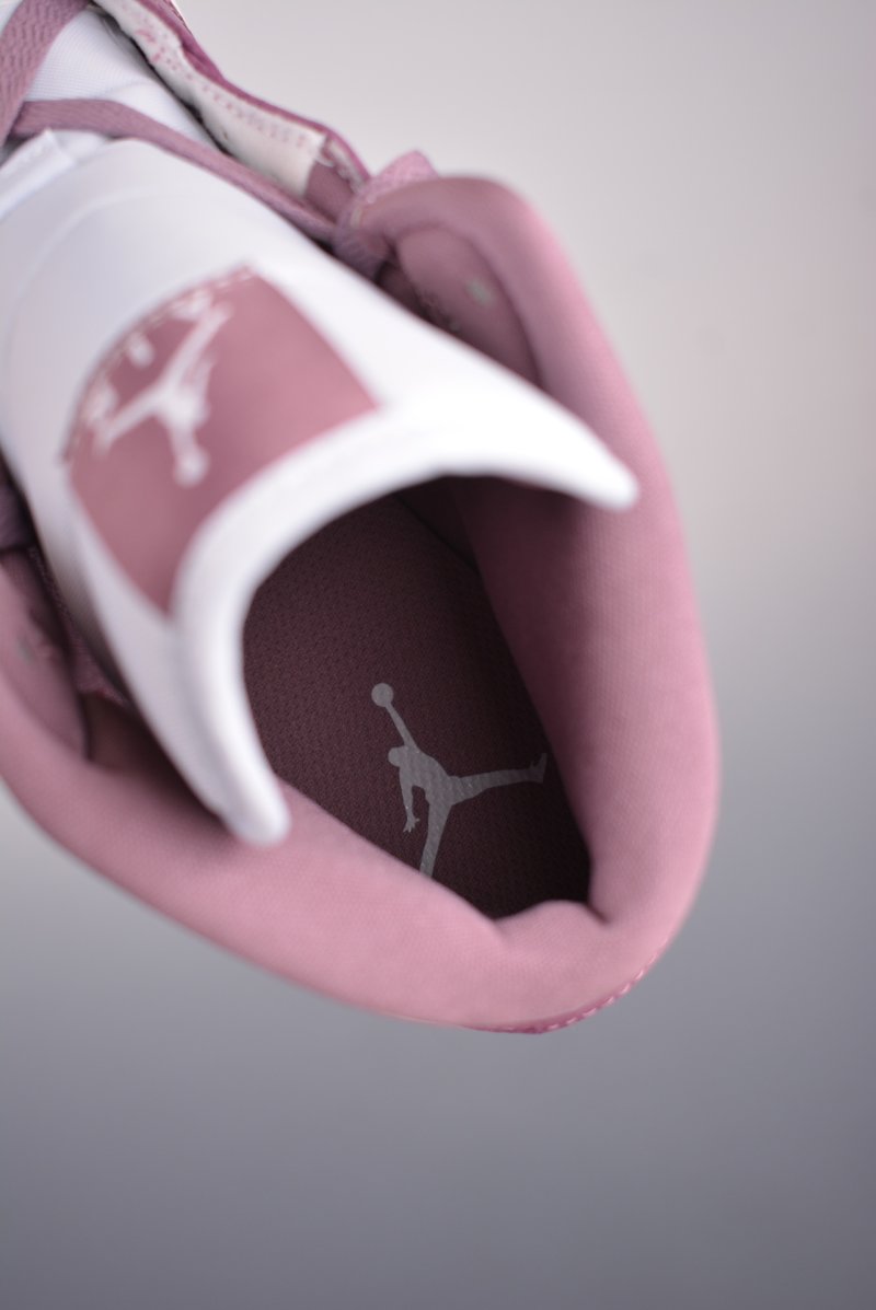 Air Jordan 1 Mid 'Bean Purple / Pink' view