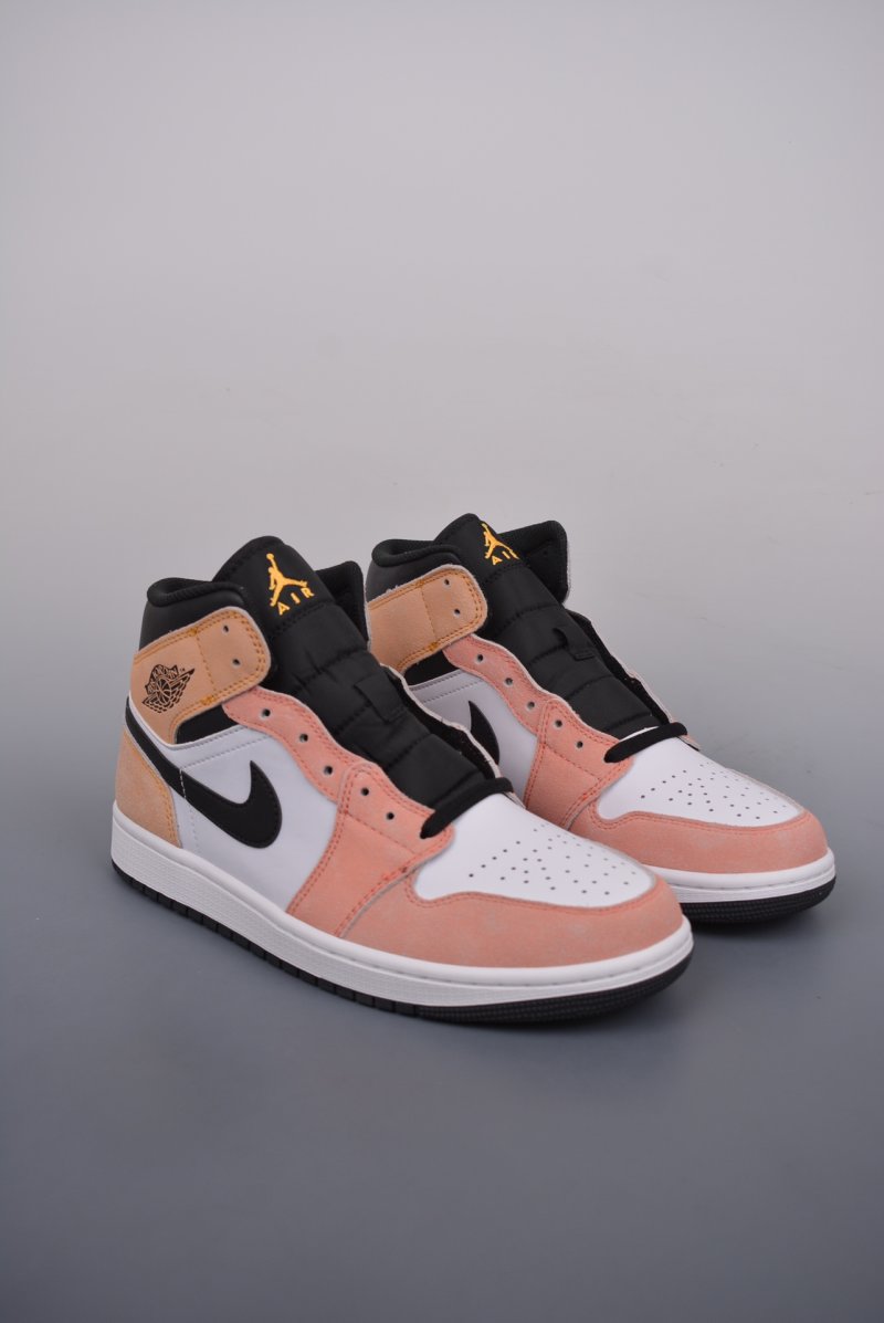 Air Jordan 1 Mid 'Orange / Pink Gradient'