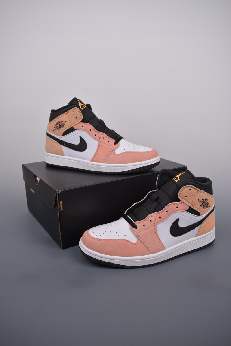 Air Jordan 1 Mid 'Orange / Pink Gradient' view