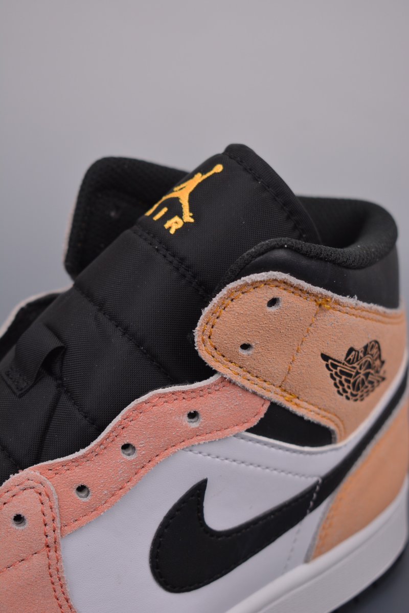 Air Jordan 1 Mid 'Orange / Pink Gradient' view