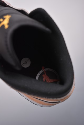 Air Jordan 1 Mid 'Orange / Pink Gradient' view 9