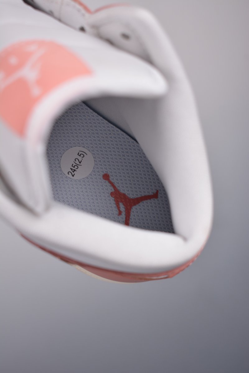 Air Jordan 1 Mid 'Rose Gold Pink' view