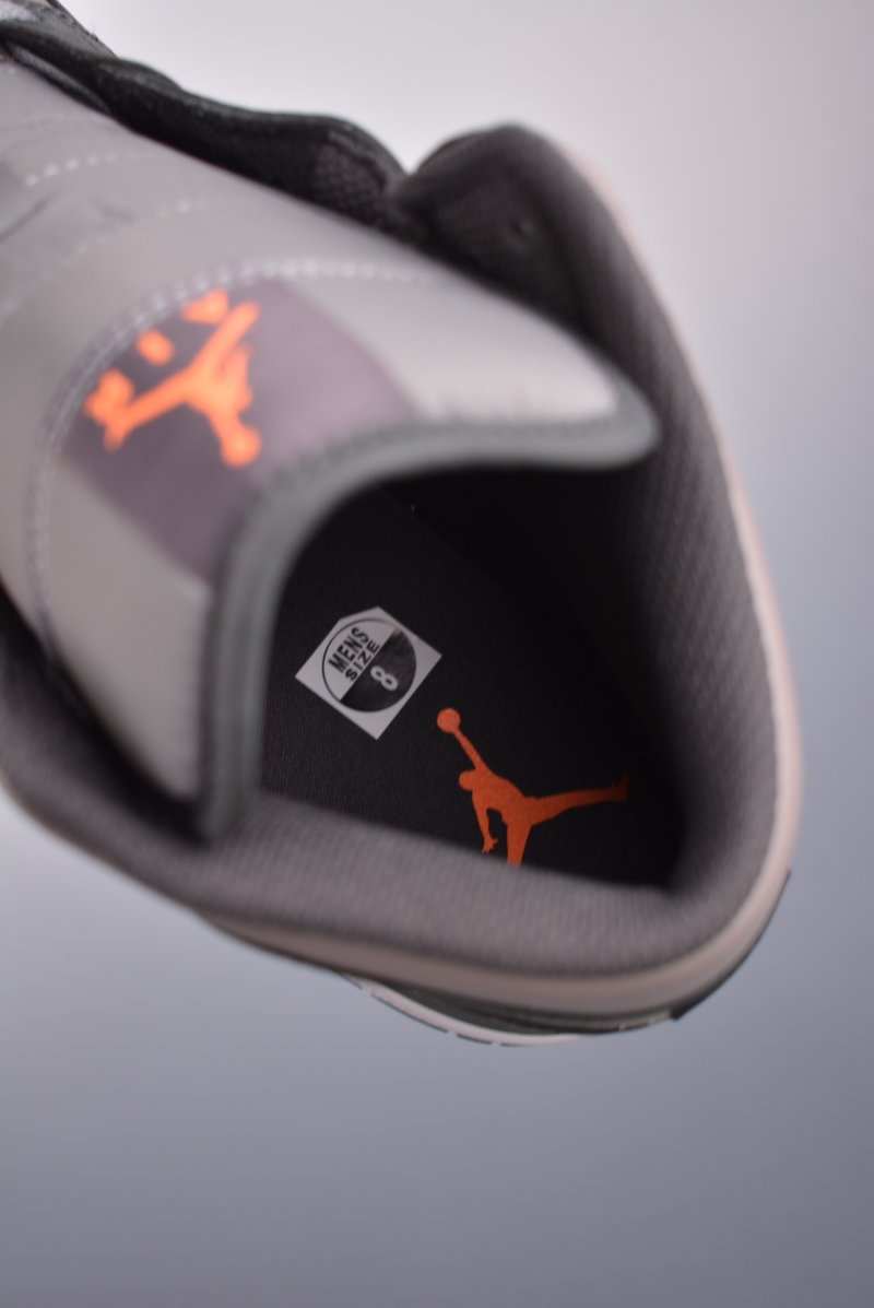 Air Jordan 1 Mid 'Black / Grey' view