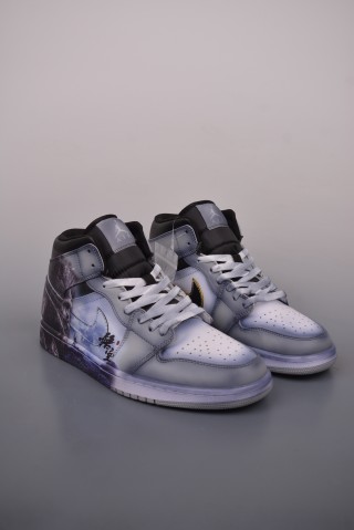 Air Jordan 1 Mid 'Monkey King' view 1