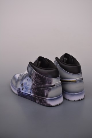 Air Jordan 1 Mid 'Monkey King' view 2
