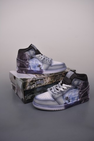 Air Jordan 1 Mid 'Monkey King' view 5