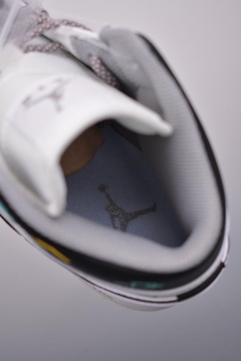 Air Jordan 1 Mid 'Cyberpunk' view
