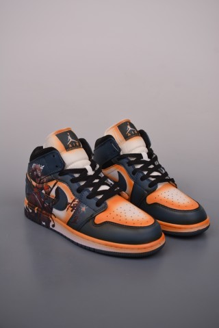 Air Jordan 1 Mid 'Monkey King' view 1