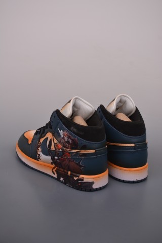 Air Jordan 1 Mid 'Monkey King' view 2