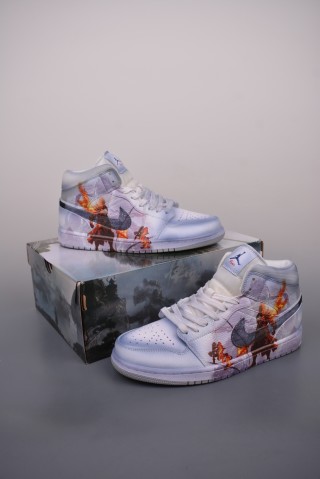 Air Jordan 1 Mid 'Monkey King' view 5