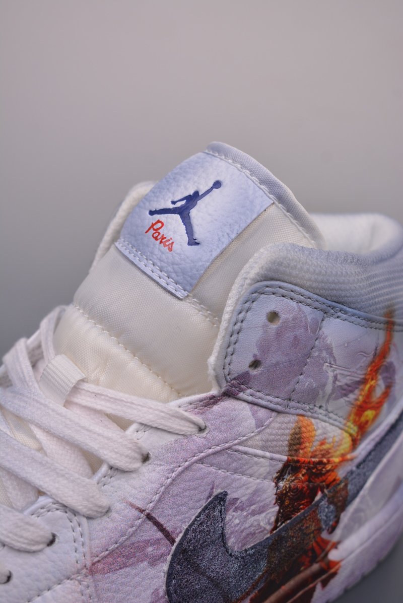 Air Jordan 1 Mid 'Monkey King' view