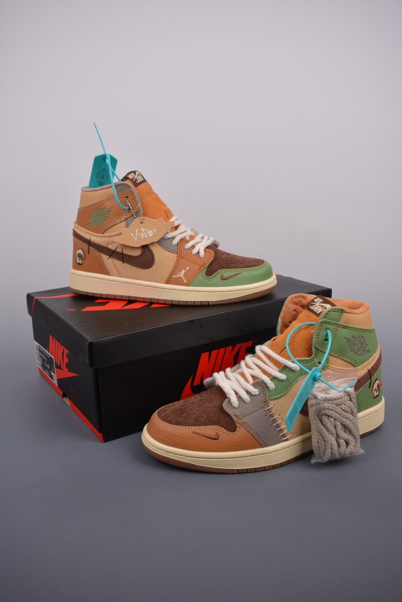 Air Jordan 1 Mid 'Voodoo' view