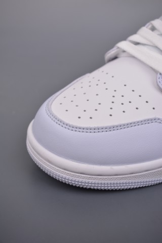 Air Jordan 1 Mid 'White / Blue' view 6