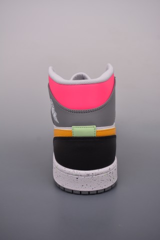Air Jordan 1 Mid 'Rainbow' view 4