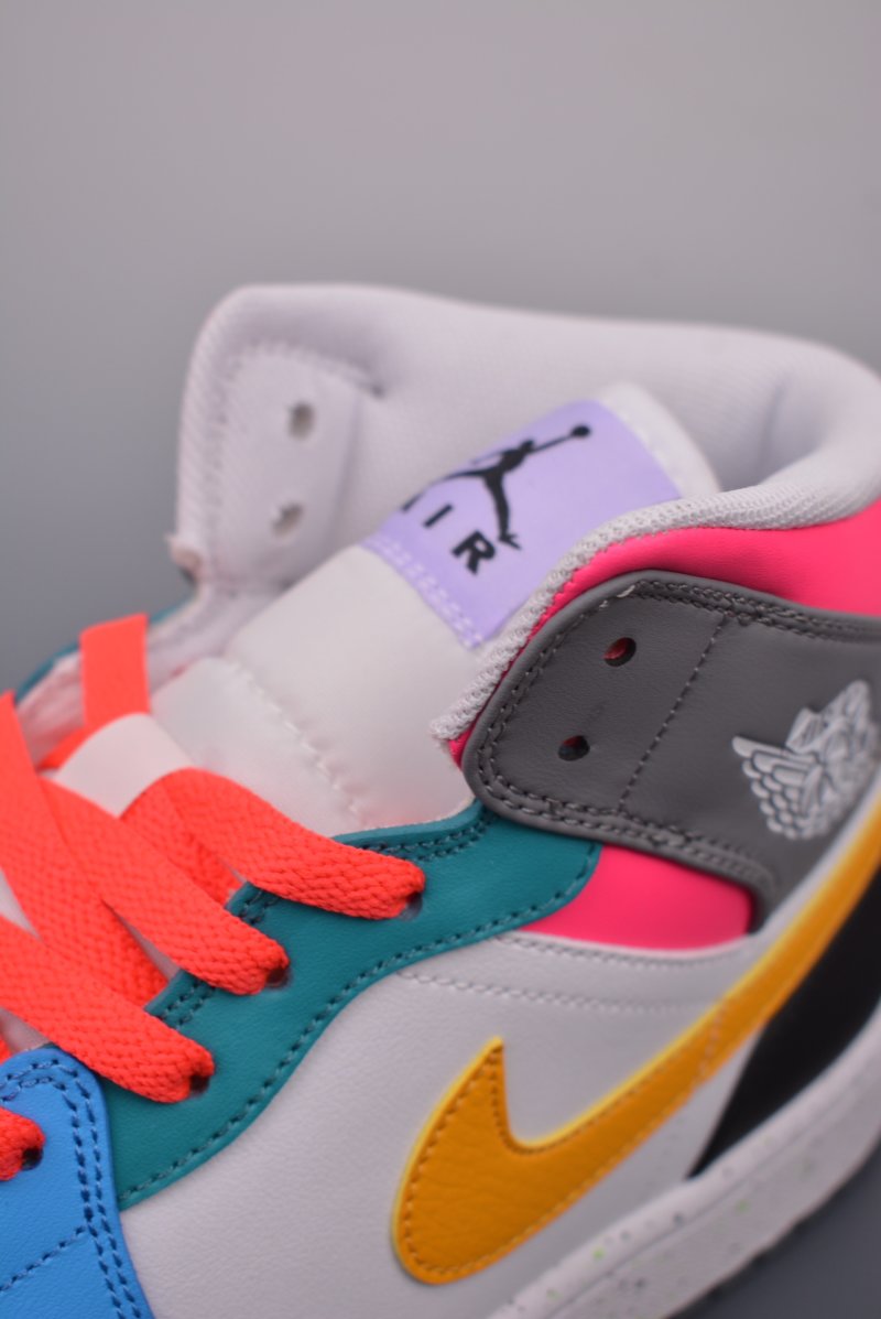 Air Jordan 1 Mid 'Rainbow' view