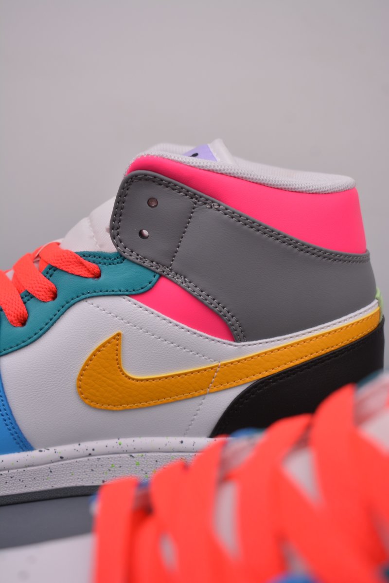Air Jordan 1 Mid 'Rainbow' view