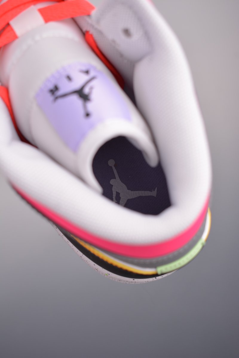 Air Jordan 1 Mid 'Rainbow' view