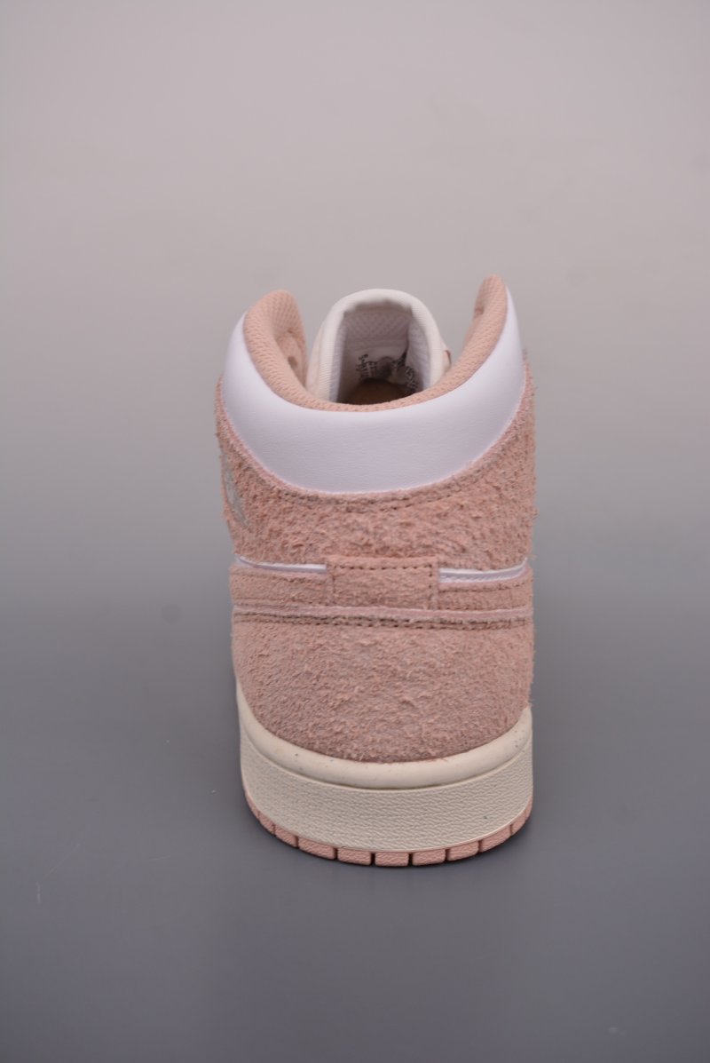 Air Jordan 1 Mid 'White / Pink Toe' view