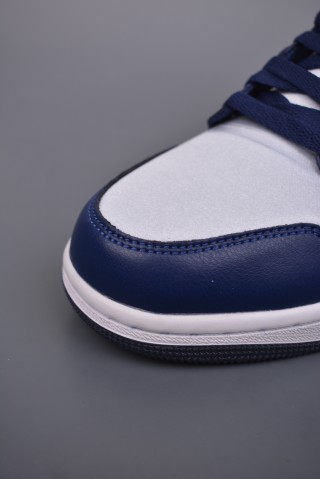 Air Jordan 1 Mid 'Blue' view 6