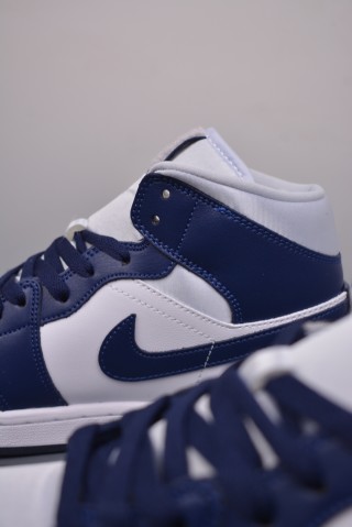Air Jordan 1 Mid 'Blue' view 8