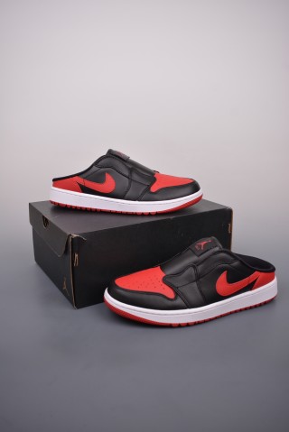 Air Jordan 1 Mule 'Black / Red' view 5