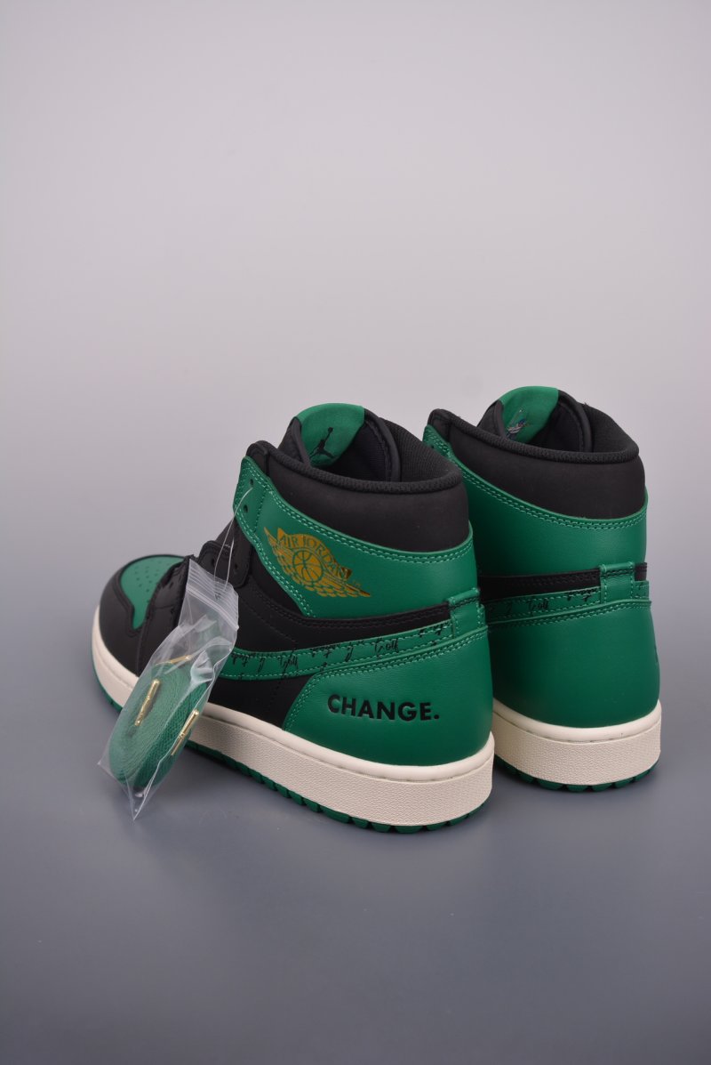 Air Jordan 1 Retro Golf 'Black / Green' view