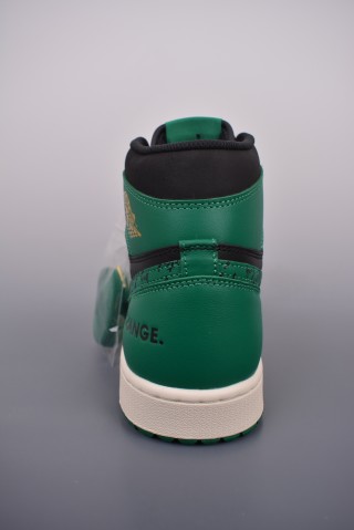 Air Jordan 1 Retro Golf 'Black / Green' view 4