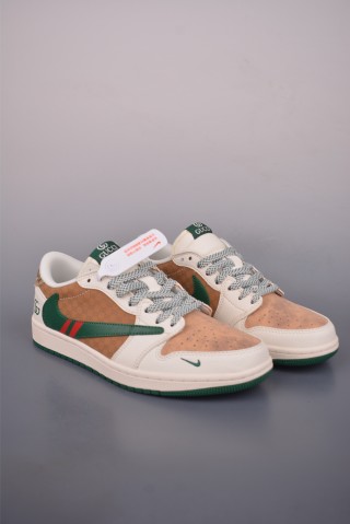 Air Jordan 1 Low 'Travis Scott x Fragment x Gucci' view 1