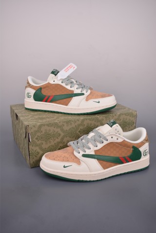 Air Jordan 1 Low 'Travis Scott x Fragment x Gucci' view 5