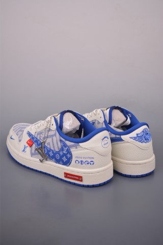 Air Jordan 1 Low 'Travis Scott x Fragment x LV' view 2