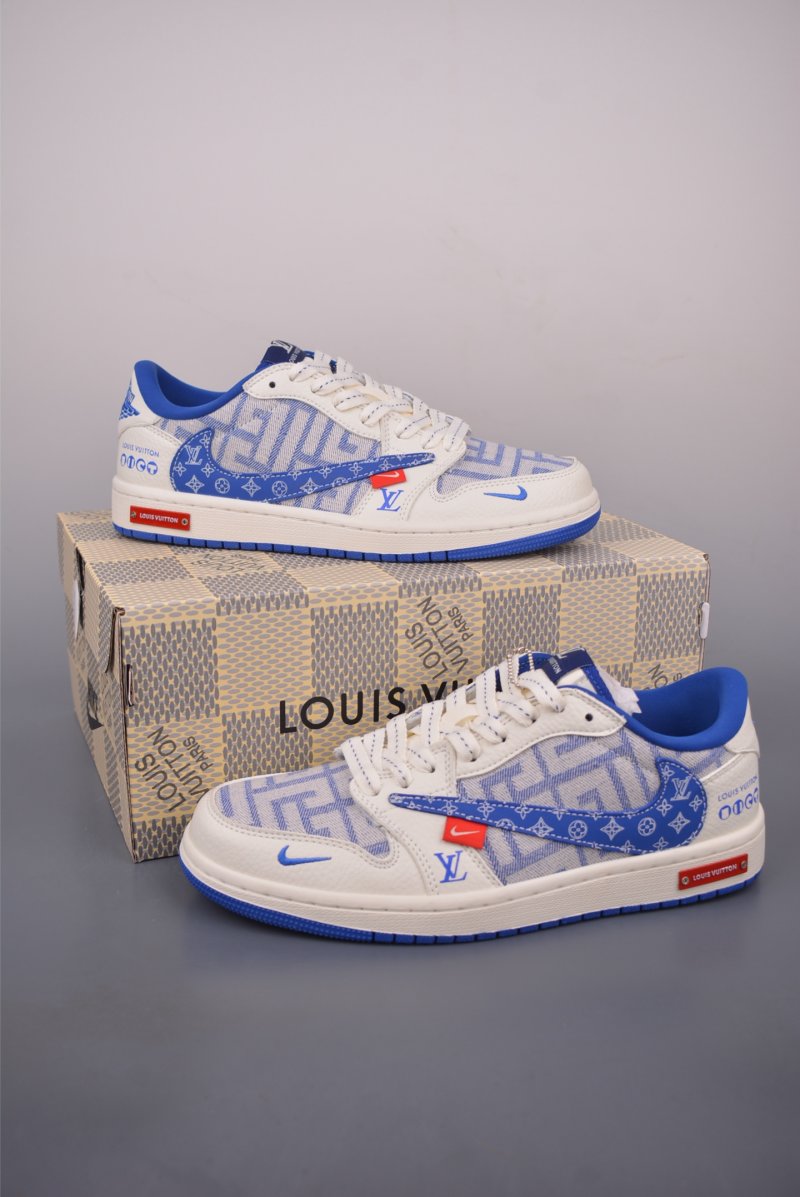 Air Jordan 1 Low 'Travis Scott x Fragment x LV' view