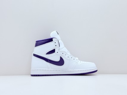 Air Jordan 1 High OG 'Court Purple' view 3