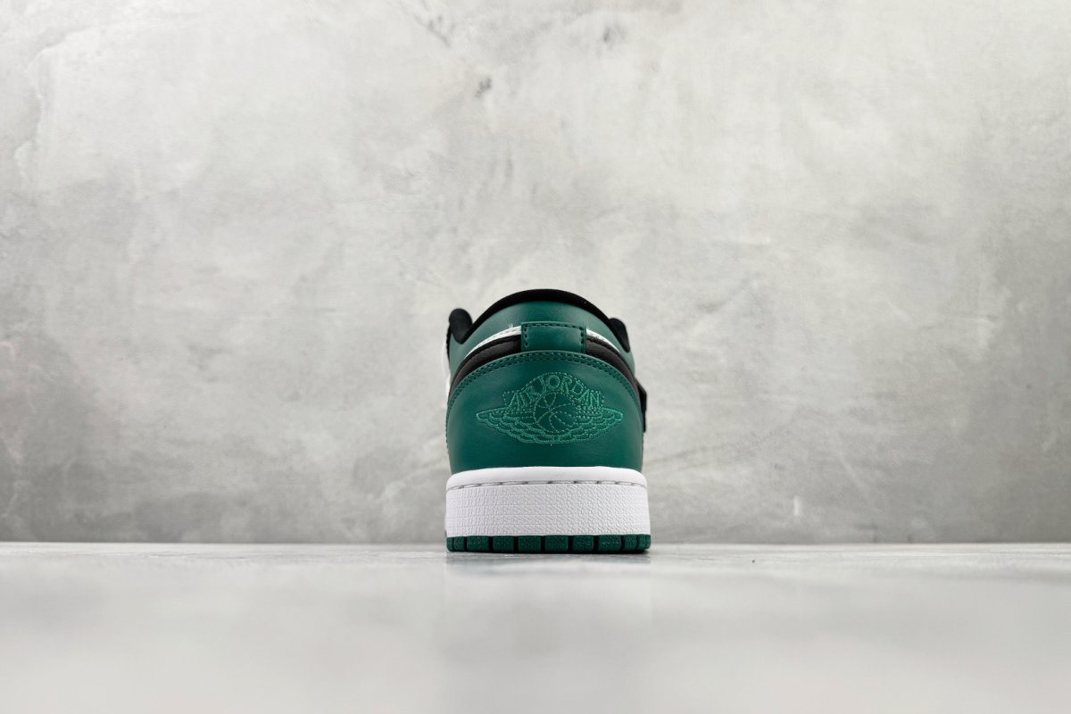Air Jordan 1 Low 'Black / Green' view