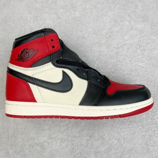 Air Jordan 1 Retro High 'Black / Red' view 1