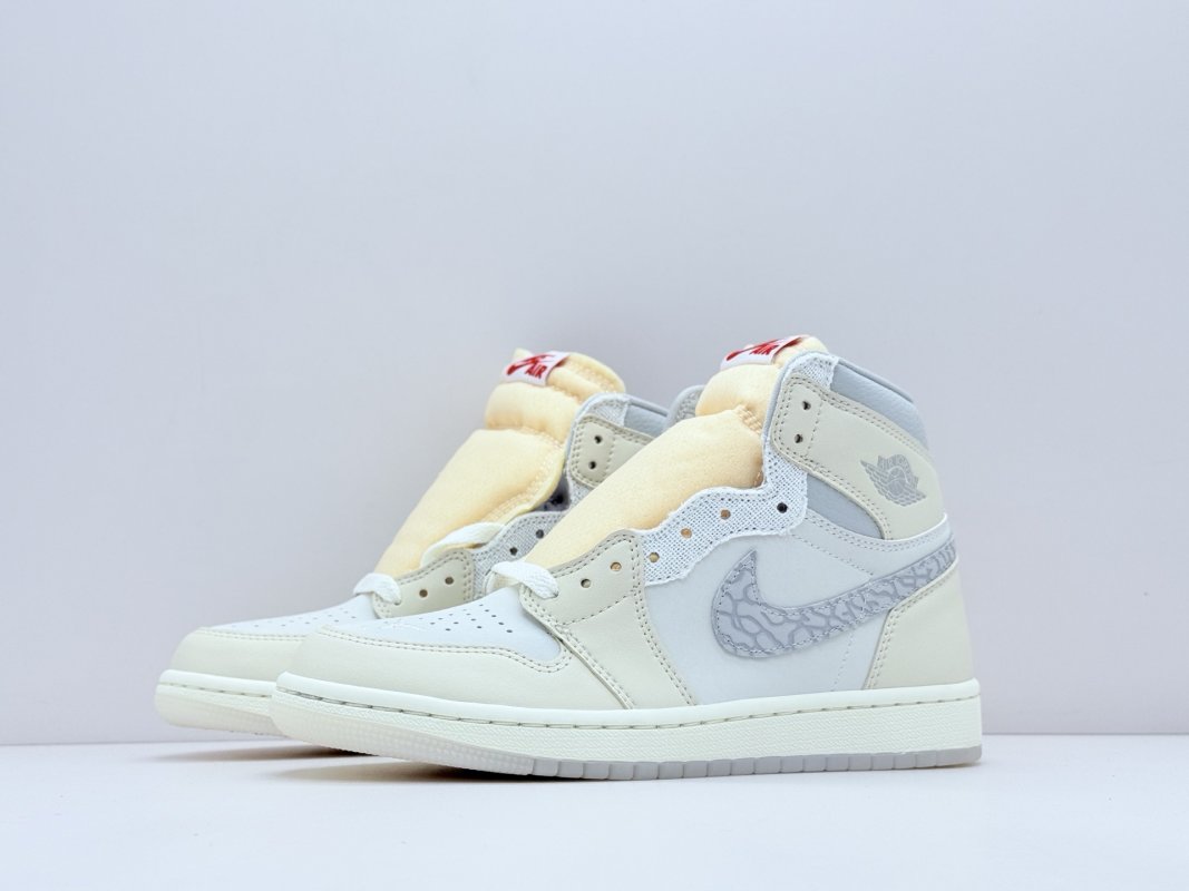 Air Jordan 1 Retro High OG 'White / Grey' view