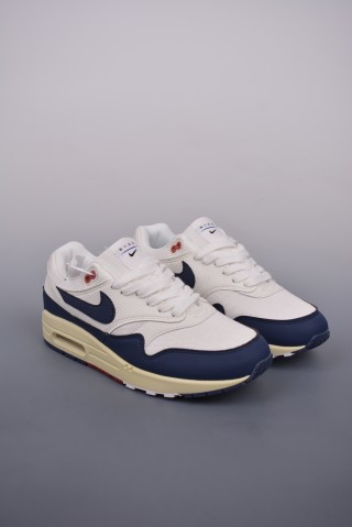 Nike Air Max 1 PRM 'White / Blue' view 1