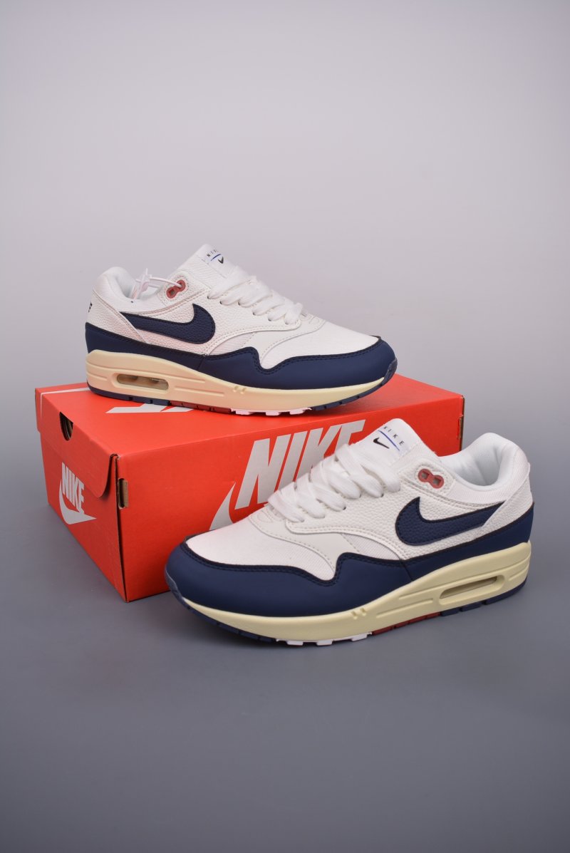 Nike Air Max 1 PRM 'White / Blue' view