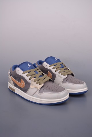Air Jordan 1 'Brownstone Grey' view 1