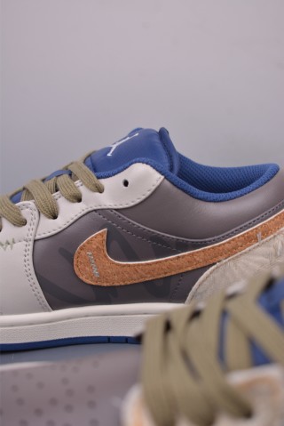 Air Jordan 1 'Brownstone Grey' view 8