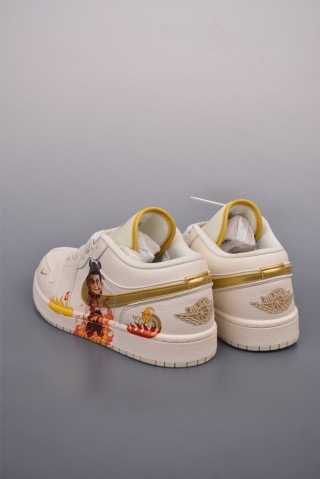 Air Jordan 1 'Magic Pearl Nezha' view 2