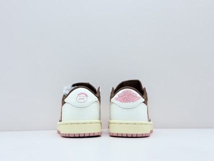Travis Scott x Air Jordan 1 Low OG 'Dark Pony Pink' view 13
