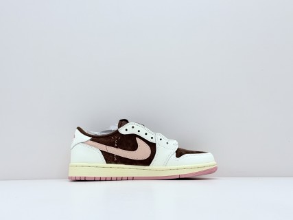 Travis Scott x Air Jordan 1 Low OG 'Dark Pony Pink' view 7