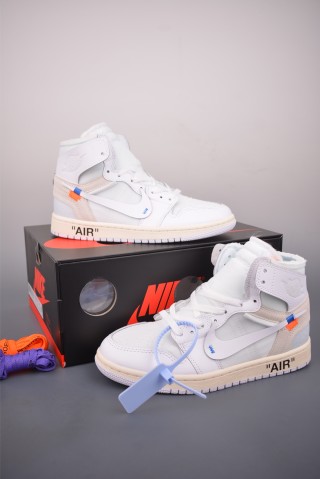 Virgil Abloh Archive x Air Jordan 1 High OG 'Alaska' view 5