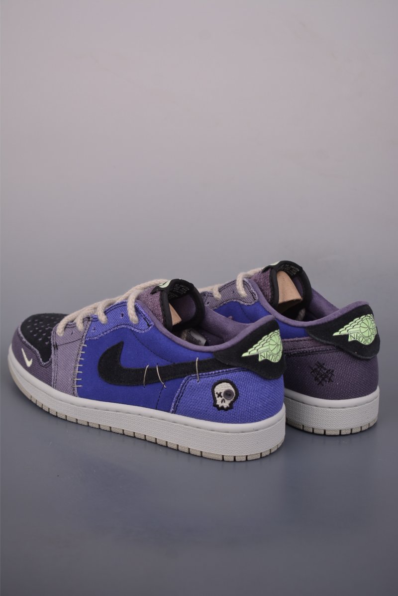 Zion Williamson x Air Jordan 1 Low OG 'Regency Purple' view