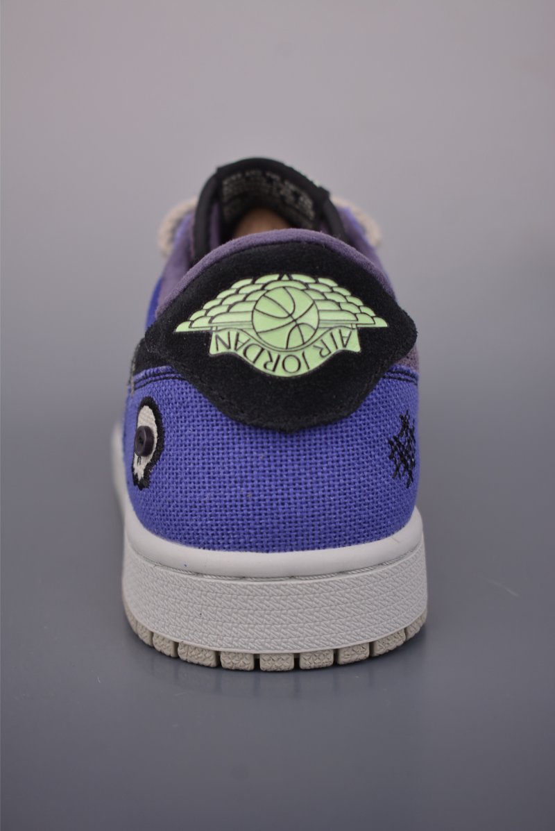 Zion Williamson x Air Jordan 1 Low OG 'Regency Purple' view