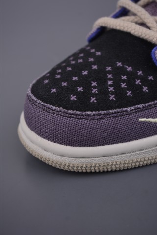 Zion Williamson x Air Jordan 1 Low OG 'Regency Purple' view 6