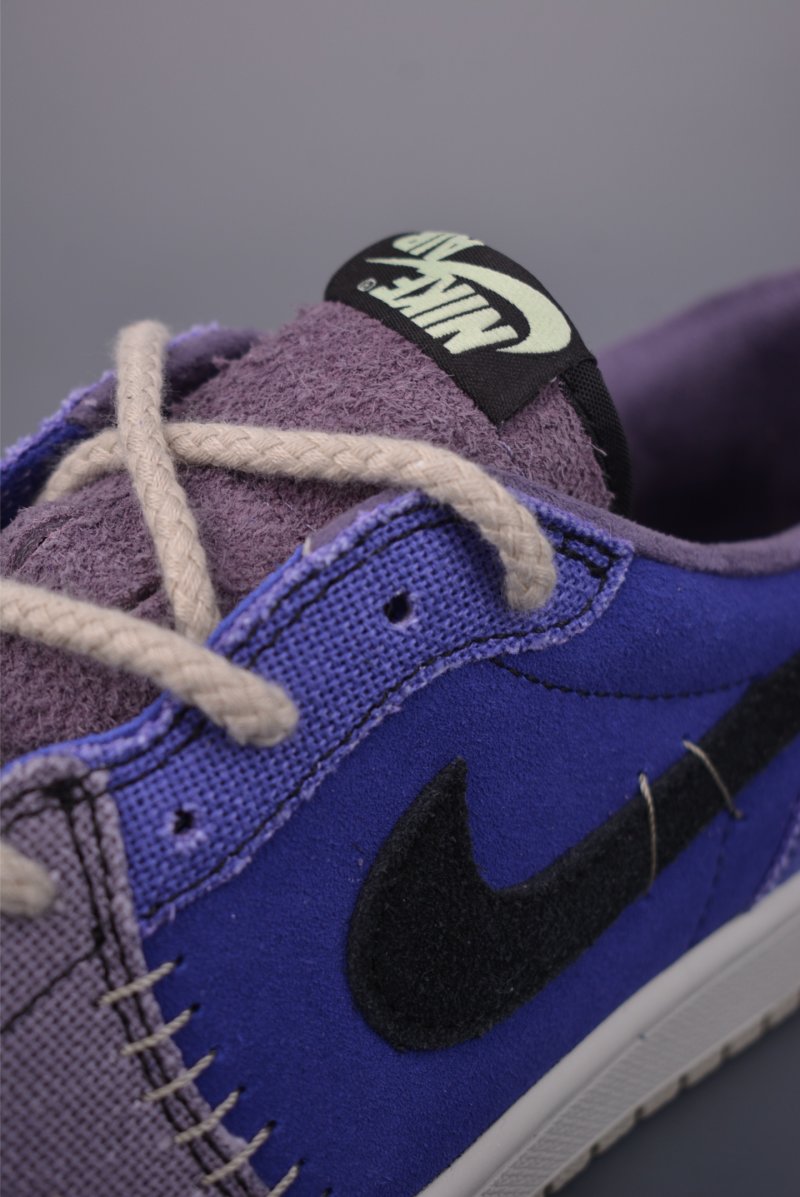 Zion Williamson x Air Jordan 1 Low OG 'Regency Purple' view