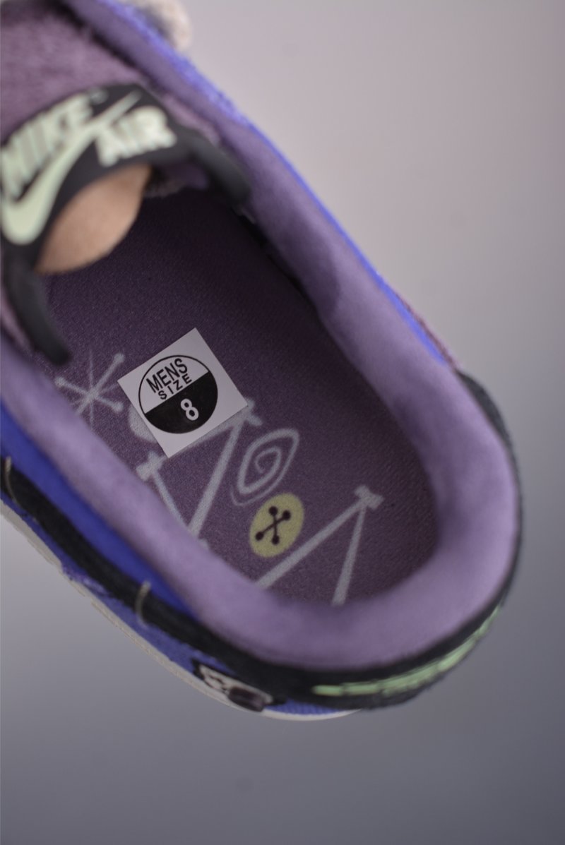 Zion Williamson x Air Jordan 1 Low OG 'Regency Purple' view