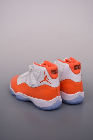 Air Jordan 11 Retro 'White / Orange' view 2